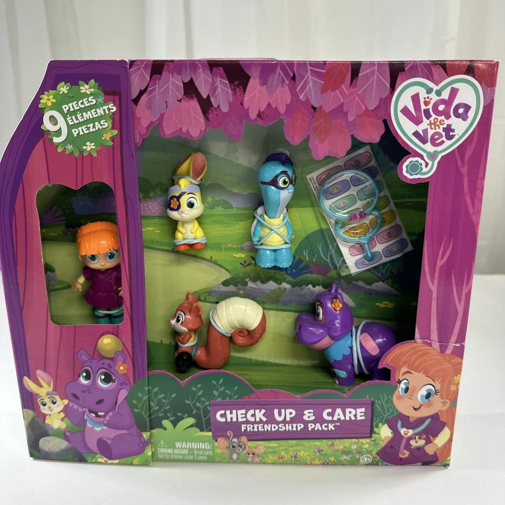 Vida The Vet Check Up & Care Friendship Figure 5 Pack New